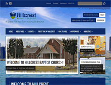 Tablet Screenshot of hillcrestweb.org